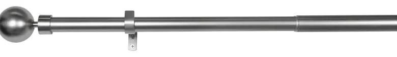 ondeco Stilgarnituren habito/ball-classic Edelstahloptik Metall ausziehbar von ca. 190 bis 360 cm 1.0 Läufe