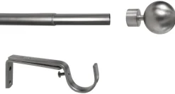 ondeco Stilgarnituren habito/ball-classic Edelstahloptik Metall ausziehbar von ca. 190 bis 360 cm 1.0 Läufe
