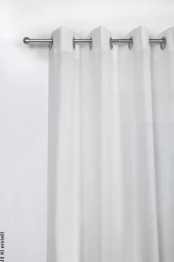 ondeco Stilgarnituren habito_rillball Edelstahloptik Metall ausziehbar von ca. 120 bis 210 cm 1.0 Läufe