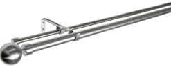 ondeco Stilgarnituren habito/ball-classic Edelstahloptik Metall ausziehbar von ca. 190 bis 360 cm 2.0 Läufe