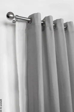 ondeco Stilgarnituren habito/ball-classic Edelstahloptik Metall ausziehbar von ca. 190 bis 360 cm 2.0 Läufe