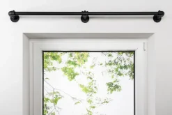 ondeco Stilgarnituren Industrial-Look schwarz Metall ausziehbar von ca. 160 bis 280 cm 1.0 Läufe