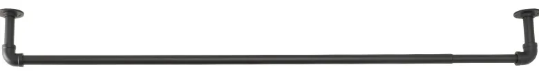 ondeco Stilgarnituren Industrial-Look schwarz Metall ausziehbar von ca. 160 bis 280 cm 1.0 Läufe
