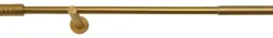 ondeco Stilgarnituren rillcube gold Metall ausziehbar von ca. 210 bis 400 cm 1.0 Läufe