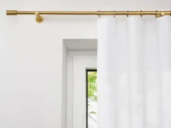 ondeco Stilgarnituren rillcube gold Metall ausziehbar von ca. 160 bis 280 cm 1.0 Läufe