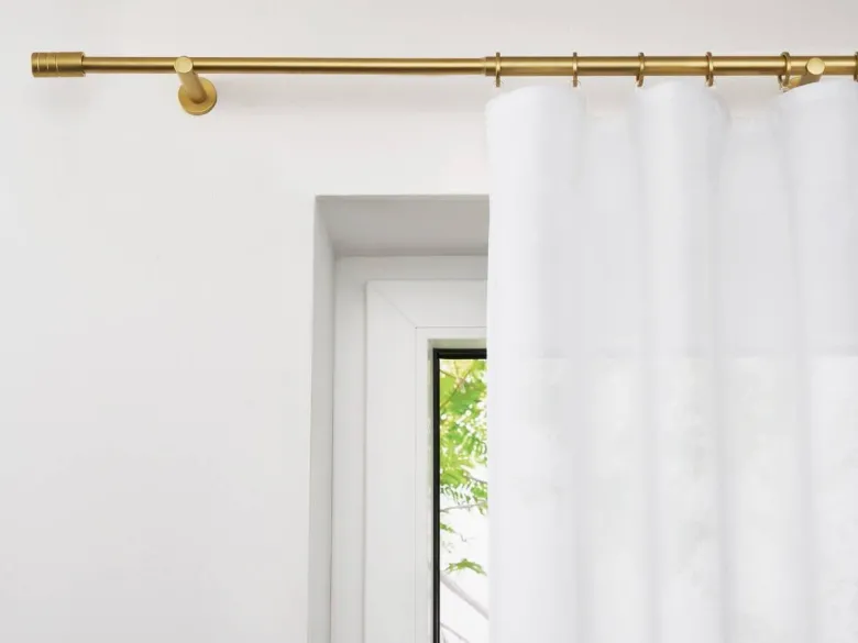 ondeco Stilgarnituren rillcube gold Metall ausziehbar von ca. 160 bis 280 cm 1.0 Läufe