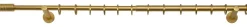 ondeco Stilgarnituren rillcube gold Metall ausziehbar von ca. 160 bis 280 cm 1.0 Läufe