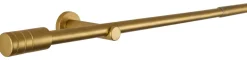 ondeco Stilgarnituren rillcube gold Metall ausziehbar von ca. 160 bis 280 cm 1.0 Läufe