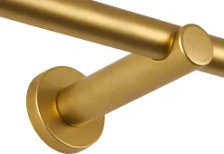 ondeco Stilgarnituren rillcube gold Metall ausziehbar von ca. 120 bis 210 cm 1.0 Läufe