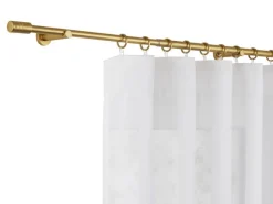 ondeco Stilgarnituren rillcube gold Metall ausziehbar von ca. 120 bis 210 cm 1.0 Läufe