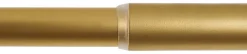 ondeco Stilgarnituren rillcube gold Metall ausziehbar von ca. 120 bis 210 cm 1.0 Läufe