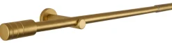 ondeco Stilgarnituren rillcube gold Metall ausziehbar von ca. 120 bis 210 cm 1.0 Läufe