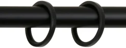ondeco Stilgarnituren rillcube schwarz Metall ausziehbar von ca. 210 bis 400 cm 1.0 Läufe
