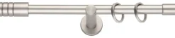 ondeco Stilgarnituren rillcube Edelstahloptik Metall ausziehbar von ca. 120 bis 210 cm 1.0 Läufe