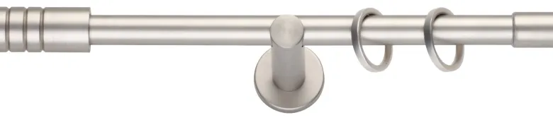 ondeco Stilgarnituren rillcube Edelstahloptik Metall ausziehbar von ca. 120 bis 210 cm 1.0 Läufe