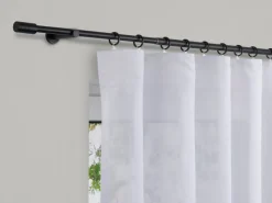 ondeco Stilgarnituren rillcube schwarz Metall ausziehbar von ca. 160 bis 280 cm 1.0 Läufe