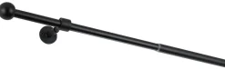 ondeco Stilgarnituren schwarz Metall ausziehbar von ca. 210 bis 400 cm 1.0 Läufe