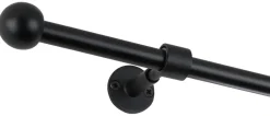 ondeco Stilgarnituren schwarz Metall ausziehbar von ca. 210 bis 400 cm 1.0 Läufe