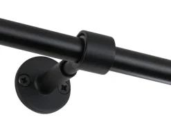 ondeco Stilgarnituren schwarz Metall ausziehbar von ca. 160 bis 280 cm 1.0 Läufe