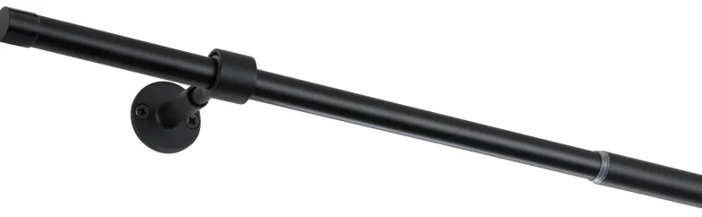 ondeco Stilgarnituren schwarz Metall ausziehbar von ca. 160 bis 280 cm 1.0 Läufe