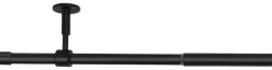 ondeco Stilgarnituren schwarz Metall ausziehbar von ca. 160 bis 280 cm 1.0 Läufe