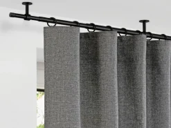 ondeco Stilgarnituren schwarz Metall ausziehbar von ca. 160 bis 280 cm 1.0 Läufe