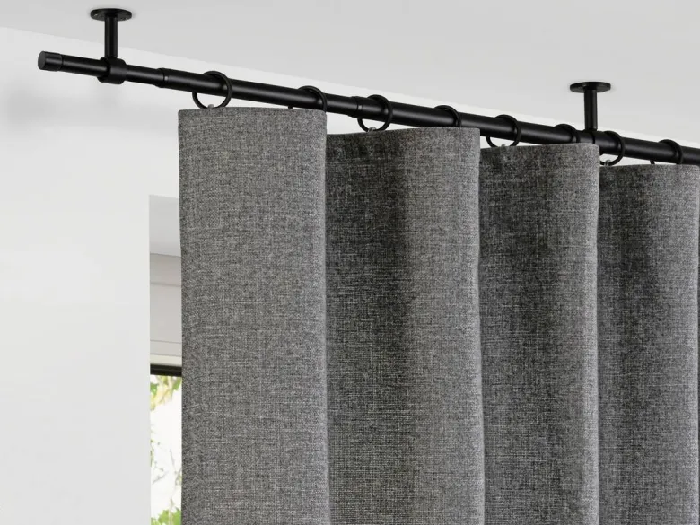ondeco Stilgarnituren schwarz Metall ausziehbar von ca. 160 bis 280 cm 1.0 Läufe