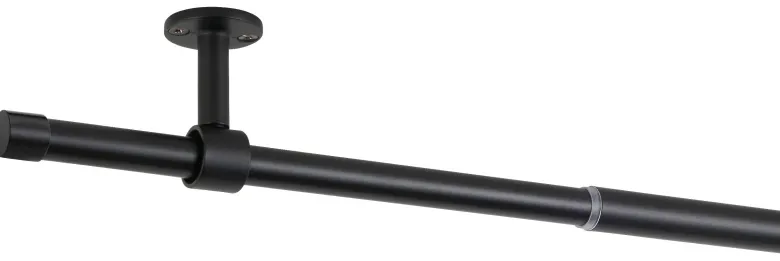 ondeco Stilgarnituren schwarz Metall ausziehbar von ca. 160 bis 280 cm 1.0 Läufe