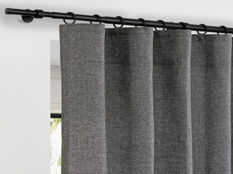 ondeco Stilgarnituren schwarz Metall ausziehbar von ca. 160 bis 280 cm 1.0 Läufe