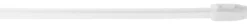 ondeco Vitragenstange simple weiß Metall ausziehbar von ca. 60 bis 90 cm 1.0 Läufe