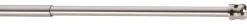ondeco Vitragenstange value nickel Metall ausziehbar von ca. 40 bis 70 cm 1.0 Läufe