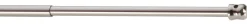 ondeco Vitragenstange value nickel Metall ausziehbar von ca. 80 bis 150 cm 1.0 Läufe