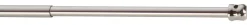 ondeco Vitragenstange value nickel Metall ausziehbar von ca. 60 bis 110 cm 1.0 Läufe