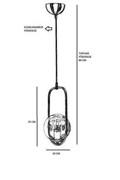 Opviq Pendelleuchte Kupfer weiß Metall B/H/T/L/D: ca. 18x70x18x18x18 cm E27 1 Brennstellen