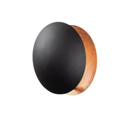 Opviq Wandleuchte Yosma-13639 schwarz Kupfer Metall B/H/T/L: ca. 16x25x16x25 cm