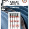 Organ Nähmaschinennadeln silber 4 Packstücke