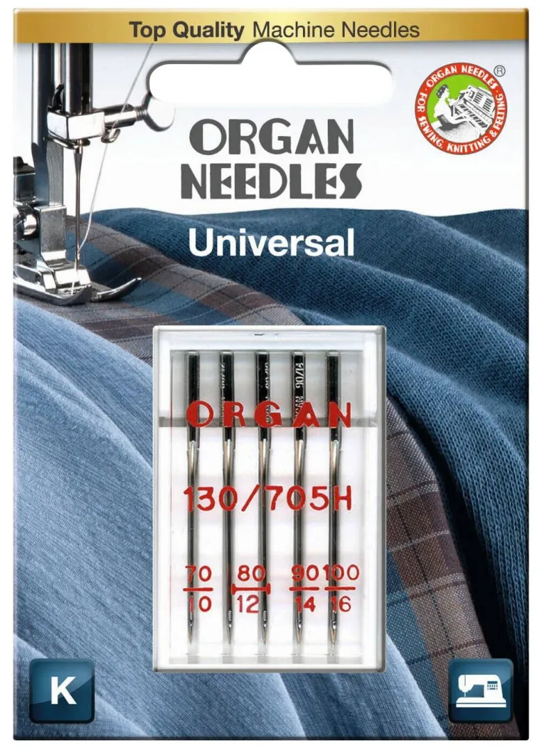 Organ Nähmaschinennadeln silber 4 Packstücke