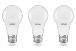 OSRAM LED-Leuchtmittel BASE Classic A AC55981 3er Pack E27
