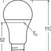 OSRAM LED-Leuchtmittel BASE Classic A AC55986 4er Pack E27