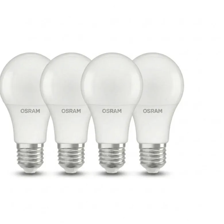 OSRAM LED-Leuchtmittel BASE Classic A AC55986 4er Pack E27