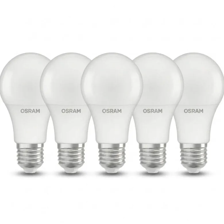 OSRAM LED-Leuchtmittel BASE Classic A AC55983 5er Pack E27