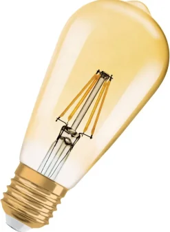 OSRAM LED-Leuchtmittel Edison Filamentlampe Vintage 1906 AC32351 E27