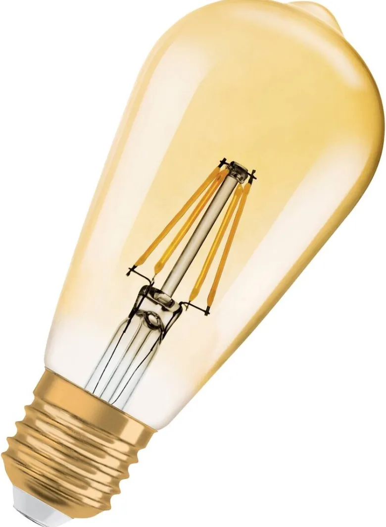 OSRAM LED-Leuchtmittel Edison Filamentlampe Vintage 1906 AC32351 E27