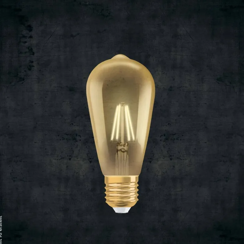 OSRAM LED-Leuchtmittel Edison Filamentlampe Vintage 1906 AC32351 E27