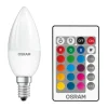 OSRAM LED-Leuchtmittel Kerze RGBW mit Fernbedienung AC45046 E14