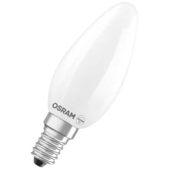 OSRAM LED-Leuchtmittel Kerzenlampe BASE Classic B AC70204 2er Pack E14