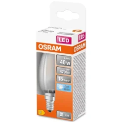 OSRAM LED-Leuchtmittel Kerzenlampe Classic B AC32491 E14