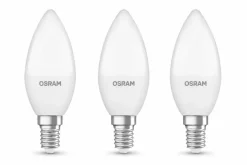 OSRAM LED-Leuchtmittel Minikerzenlampe BASE Classic B AC56448 3er Pack E14