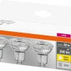 OSRAM LED-Leuchtmittel Reflektorlampe AC2703 3er Pack GU10