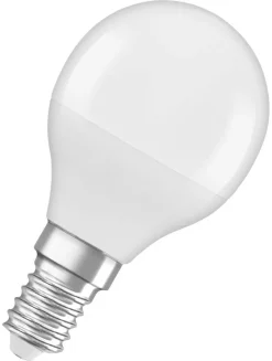 OSRAM LED-Leuchtmittel Tropfen RGBW mit Fernbedienung AC45048 E14